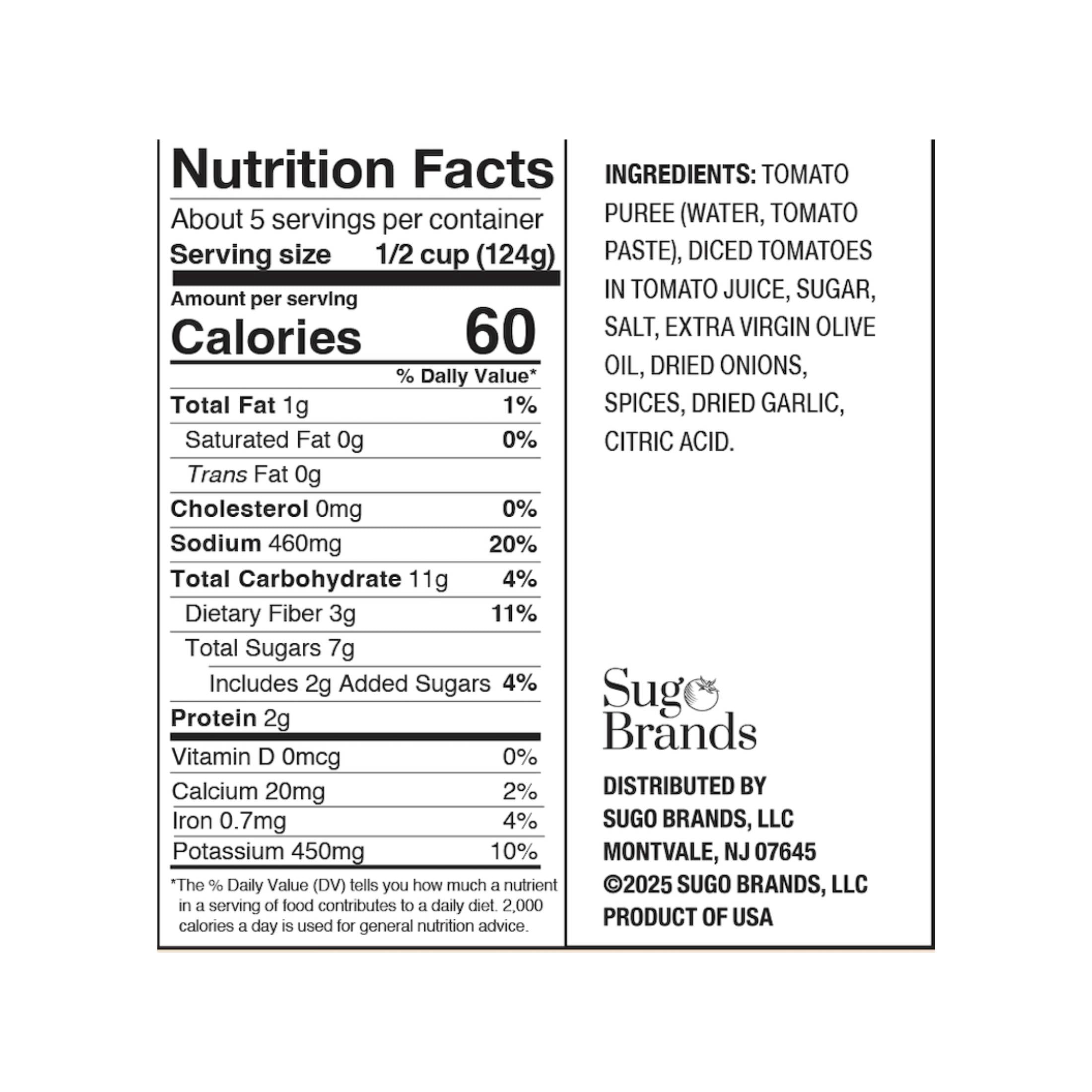 (4 pack) Francesco Rinaldi, Classic Marinara Sauce, 24 Oz, Low Fat, Gluten-Free, No Saturated Fat