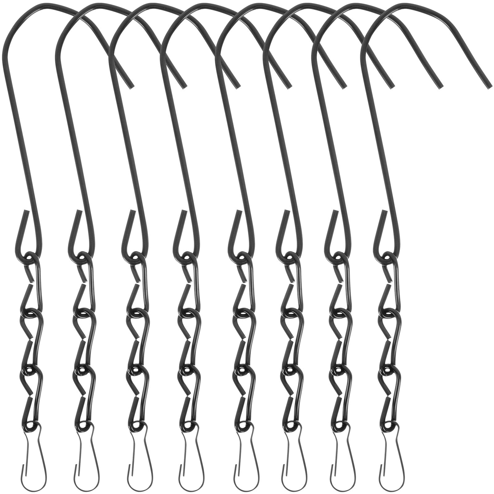 Hanging basket chains 8pcs Metal Hanging Chains Identification Plate