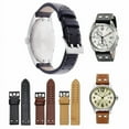 thumbnail image 2 of 22MM  Genuine Leather Watch Band Strap For Hamilton For Samsung (Gear S3), 2 of 10