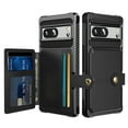 thumbnail image 2 of Feishell for Google Pixel 8 Wallet Case, with ID&Credit Card Holder Slots Pockets Wallet Back Cover Stand Flip Folio Leather Magnetic Absorption Cover For  Google Pixel 8,
Black, 2 of 7