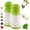 2, variant on Picador De Cilantro Y Perejil,Maquina Para Picar Cilantro,Molinillo De Cilantro,Cilantro Chopper Machine,Manual Herb Grinder,Stainless Steel Blade,for Fresh Herbs,Coarse Spices and Chilies (1)