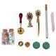 thumbnail image 4 of Kit De Sellos De Cera, Kit De Cera De Sellado Con Desmontable, Decoración De Caja De Tierra De Cera Delicada Para Sobres, 4 of 7