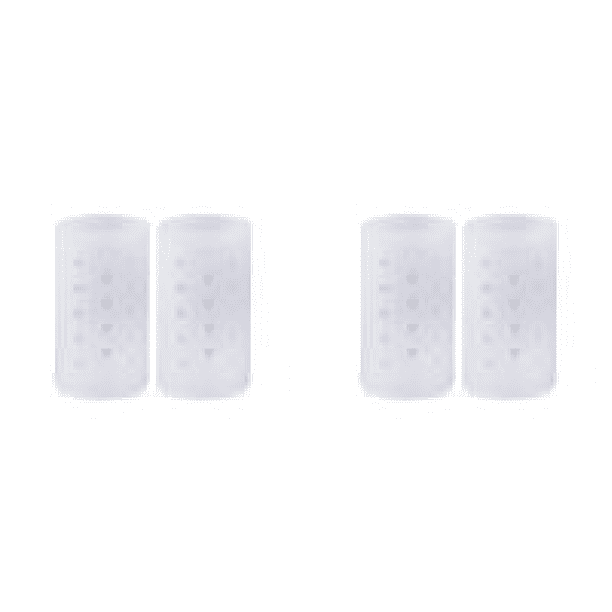 2 Protectores Dedos Los Pies Silicona Transparente Fundas Transpirables para (M)