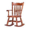 thumbnail image 2 of Spptty Cute Wood Rocker, Rocking Chair, Durable Fine Workmanship Home Decoration Festival Gift For Kids Dollhouse, 2 of 8