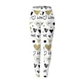 thumbnail image 4 of QUINDOS Valentine's Day Leggings for Women Butt Lifting High Waist Heart Print Full Length Yoga Pants, 4 of 4