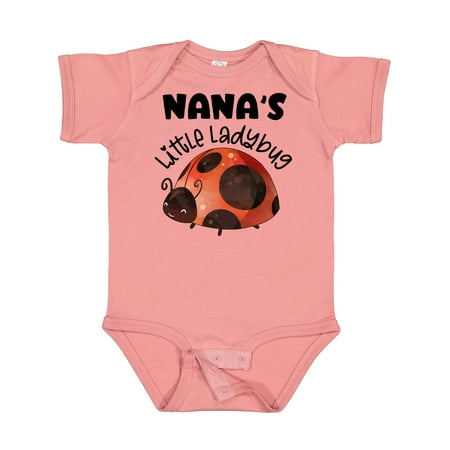 

Inktastic Nana s Little Ladybug Gift Baby Boy or Baby Girl Bodysuit