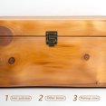 thumbnail image 2 of Shisuyan Antique Style Hasp Iron 2Pcs 1.4X1.2X0.3In, 2 of 8