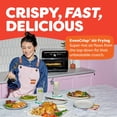 thumbnail image 4 of Instant Omni Plus 19QT/18L Toaster Oven Air Fryer, 10-in-1 Functions, Fits 12 Pizza, Crisp, Broil, Bake, Roast, Toast, Warm, Convection, 100+ In-App Recipes, from the Makers of Instant Pot, Black, 4 of 5