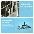 thumbnail image 3 of Miangastore 200pcs Dishwasher Rack Caps Dishwasher Prong Rack Tips Dishwasher Prong Rack Covers, 3 of 9