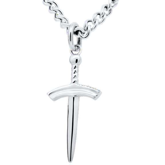 Men's Sword Of The Spirit Cross Necklace - Ephesians 6:17 by Shields of Strength