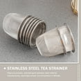 thumbnail image 2 of Miangastore 10Pcs Stainless Steel Tea Strainer Fine Mesh Tea Strainer Metal Tea Filter Tea Infuser, 2 of 9