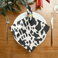 thumbnail image 2 of GZHJMY Cow Print Cloth Napkins Set of 6,Reusable Washable Polyester Dinner Table Napkins for Kitchen,Dining,Restaurant,Party Decoration, 2 of 7
