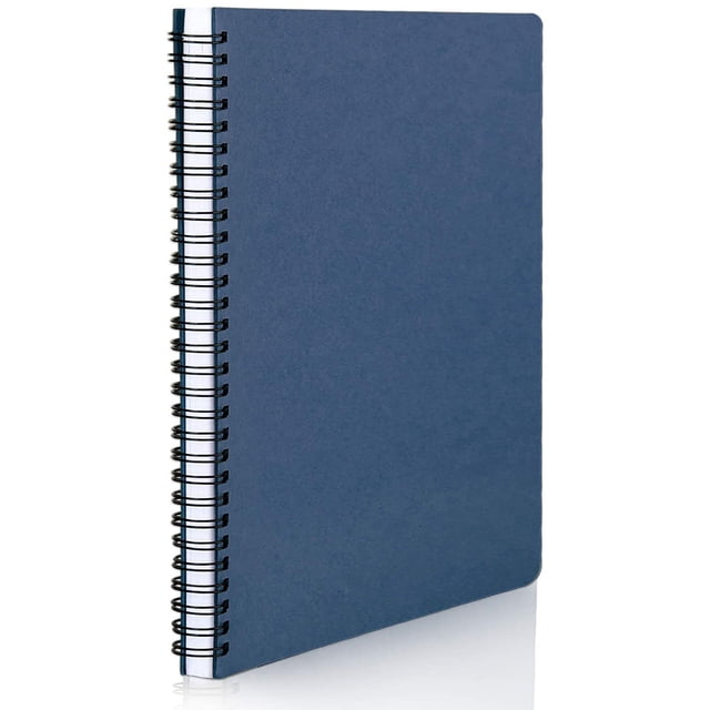 Cuaderno en espiral con rayas para estudiantes, A5, 1 paquete de 5,5 x 8,3 pulgadas, cuadernos de escritura de viaje con tapa dura, cuaderno de notas, cuaderno de bocetos, diario de negocios para