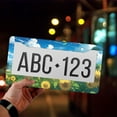 thumbnail image 4 of 1 Pcs Sunflower Field Landscape License Plate Frame,License Plate Cover for Car Decorative Parts,Aluminum License Plate Bracket Holder Rust-Proof for US Standard Car, 4 of 8