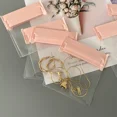 thumbnail image 3 of Thicken PVC Jewelry Packaging Bags Transparent Anti-Oxidation Desktop Drawer Pouches Ring Earring Storage Self Sealing Bag S 10PCS, 3 of 6