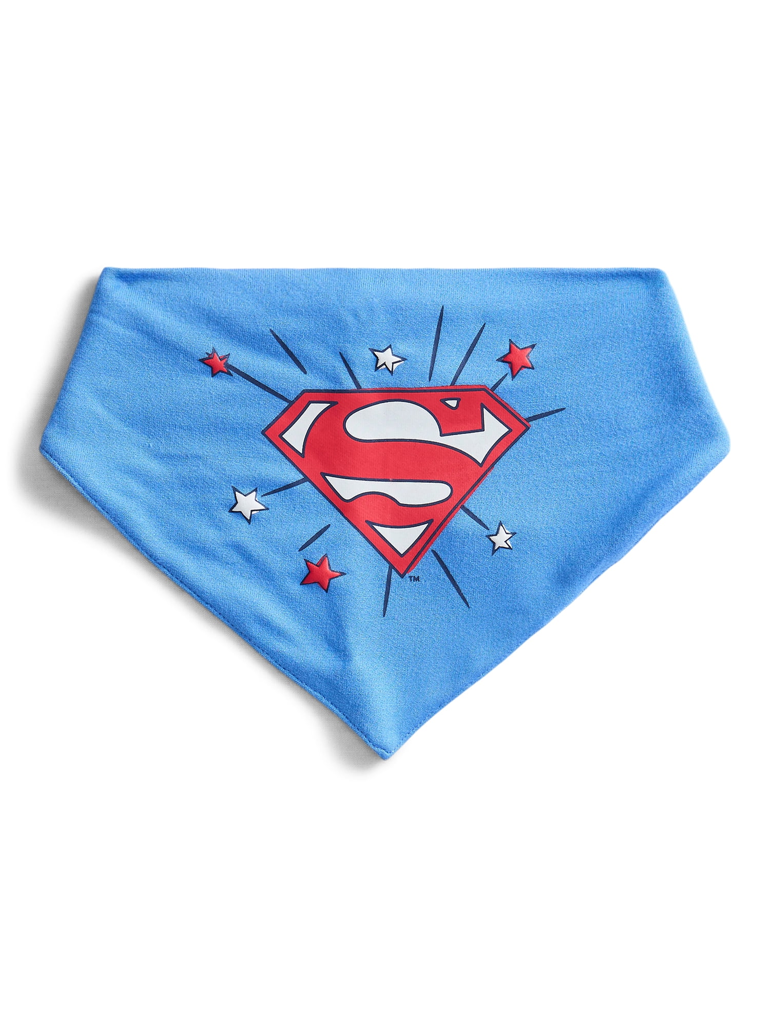 Superman Baby Boys Cozy and Comfortable Viscose Patriotic Americana Bodysuit and Shorts Set, 3-Piece, Sizes NB-24M