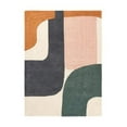 thumbnail image 2 of Premium Handmade Rug with linear Design made with 100% New Zealand Wool Best Suites in Your Living Room, 2 of 5