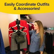 Original AS-SEEN-ON-TV, Ultra- Premium Hanger Hooks Triple Closet Space 18 PC Value Pack