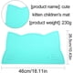 thumbnail image 2 of Manteles individuales para niños, 2 manteles de silicona para bebés, antideslizantes, resistentes al calor, bandeja de alimentación portátil para niños pequeños (46 x 26,5 cm) Vhermosa WLJ-1118, 2 of 5