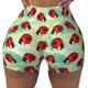 thumbnail image 2 of Fotbe Red Ladybugs And Leaf Shorts Sin Costuras – Shorts Deportivos de Cintura Alta para Mujer, Elásticos para Gimnasio, Yoga, Running o Ciclismo-Small, 2 of 8