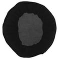thumbnail image 1 of Shisuyan Housses de Chaise en Tissu Housse de Tabouret Tissu Noir 1Ensemble 11.8X11.8X0.4In, 1 of 9