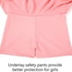 thumbnail image 5 of Traje de baño de una pieza con falda para estudiantes de 8 a 11 años Traje de baño para niñas con estampado de sandía roja, 5 of 6