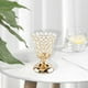 thumbnail image 5 of Candelero de cristal Candelero de oro para comedor Aniversario S, 5 of 7