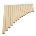 thumbnail image 2 of KAKOWELY Flûte de Poêle Pan Pipes C Key Pan pour Débutants Étudiants Instrument de Musique,10.24x"X9.06"X1.18 Pouces, 2 of 5