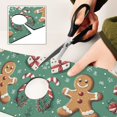 thumbnail image 6 of Yayeee Faucet Mat for Kitchen Sink 30" Diatomite Long Splash Guard Pad, Christmas Gingerbread, 6 of 7