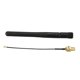 thumbnail image 2 of 900-1800mhz Antenna 3dbi Gsm Rp-sma Plug Rubber Waterproof Lorawan Antenna + Ipx To Sma Small Cable, 2 of 4