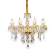 thumbnail image 1 of Candil de techo cristal cortado D'Gala Iluminación DG8034 Dorado de 8 luces, 1 of 5
