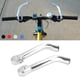 thumbnail image 1 of 1 par de barras de extensión de manillar de aleación de aluminio Macarena manillar del resto de la bici 22,2m Plata, 1 of 8