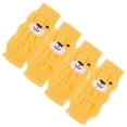 thumbnail image 4 of FRCOLOR Dog Knee Protectors Dog Leg Socks Yellow Cotton Cold Protection Winter Weather 4Pcs, 4 of 8