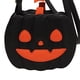 thumbnail image 4 of Bolso de hombro tipo bandolera con diseño de calabaza para mujer, ideal para Halloween, compras en el teléfono. Sonrisa negra, 4 of 9