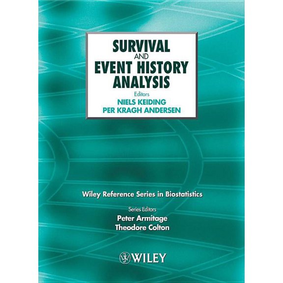 Wiley Reference Biostatics Survival and Event History Analysis, (Hardcover)