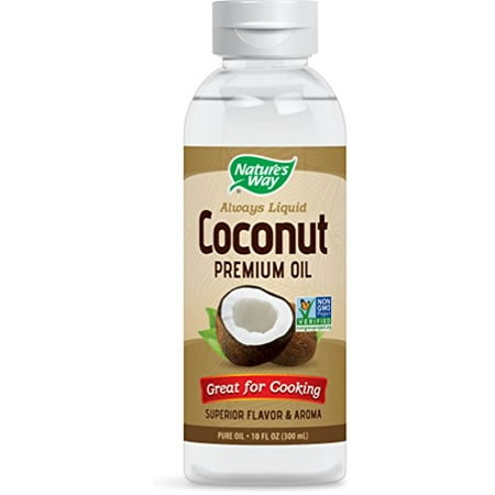 3 Pack Natures Way Coconut Oil Liquid Protein Supplement 10oz