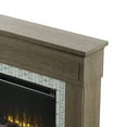 thumbnail image 3 of Twin Star Home Wall Mantel Electric Fireplace with Reversible Surround in Hooper Oak, 3 of 11