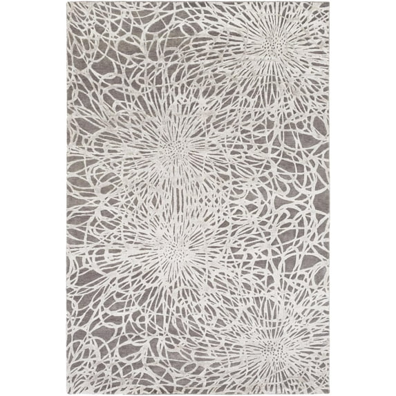 Surya ETI9001-913 Etienne Area Rug 9' x 13' Black Neutral