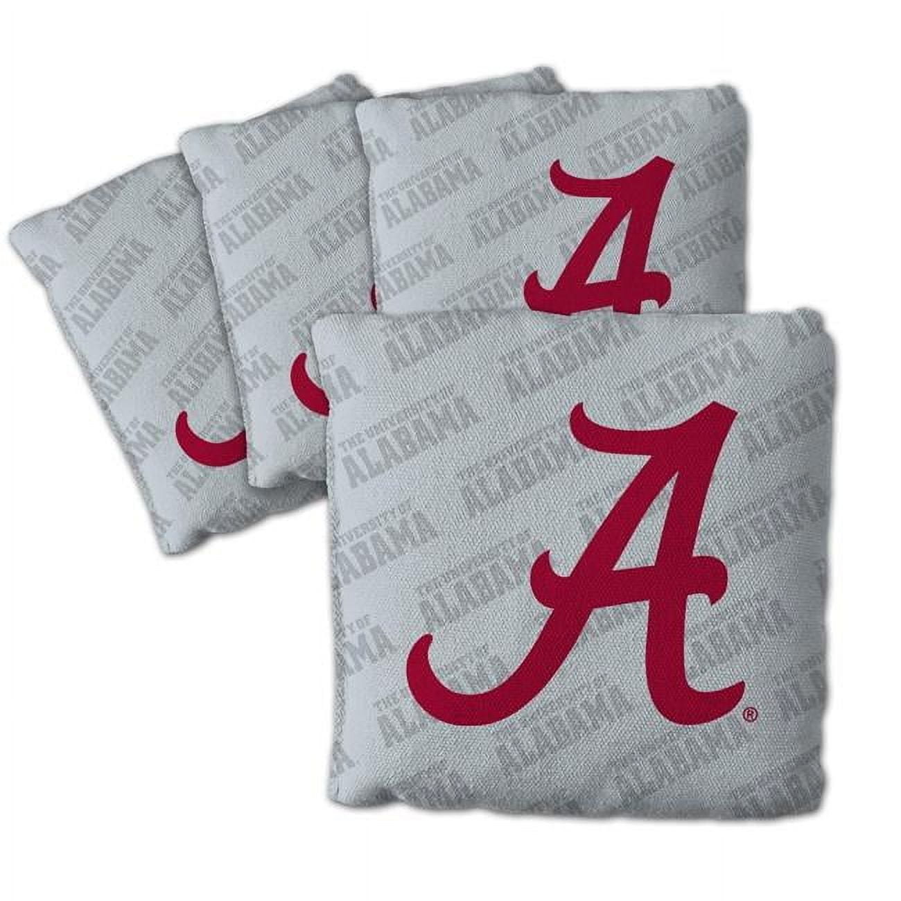NCAA Alabama Crimson Tide Cornhole Bags - 4PK - Grey