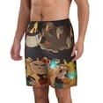 thumbnail image 2 of The Cuphead Show Mens Swim Trunks Quick Dry Board Shorts with Mesh Lining Beach Shorts Swimwear Bathing Suits, 2 of 7