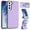 Lightpurple, variant on Allytechgroup Wallet Case for Samsung Galaxy S21 FE with Credit Card Slot, PU Leatehr Phone Case with Stand RFID Blocking Shockproof Back Cover for Samsung Galaxy S21 FE for Women Men, Black