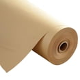 thumbnail image 4 of Rollo de papel kraft marrón de pulpa de madera cruda de alta resistencia, rollo de papel de embalaje amortiguador, rollo de papel kraft blanco y negro a prueba de humedad, 4 of 5