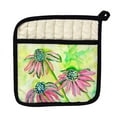 thumbnail image 1 of Betsy Drake PT195 Cone Flowers Pot Holder, 1 of 1