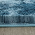 thumbnail image 4 of Ultra Soft Shaggy Rugs Fluffy Carpets, 16" x 24" Plush Area Rugs for Kids Boys Girls Room, Indoor Modern Durable Anti-Skid Shag Rug for Home Decor, Tie-Dyed, 4 of 8