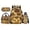 Cute Giraffe, variant on Jeiento Cute Giraffe 17 Inch Bookbag Set for Kids 4-Piece Lunch Bag Pencil Case Water Bottle Holder Lightweight Large Capacity School Backpack for Boys Girls