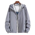thumbnail image 2 of 7xl 6xl Plus Size Mens Quick Dry Skin Jackets Coat Sunscreen Waterproof Mens Thin Army Outwear Ultra-light Windbreake Jacket, 2 of 4