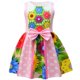 thumbnail image 1 of Niños Niñas Impreso Ropa para niños Vestido con lazo para niñas / Regalos para niños # 13, 1 of 2