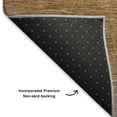 thumbnail image 5 of Addison Rugs Mayfield Premium Machine Washable Transitional Stripe Brown Rectangle Rug, 8' x 10', 5 of 7