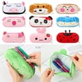 thumbnail image 2 of Bonito bolso de pluma de felpa de estilo Animal, monedero, caja de papelería, caja de lápices, cartera, bolsa para bolígrafos hola suerte unisex, 2 of 2