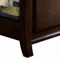 thumbnail image 2 of Wooden Eastern King Size Bed with Panel Headboard Brown, 2 of 3